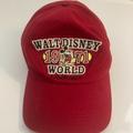 Disney Accessories | Disney Mickey Mouse Walt Disney World 1971 Red Authentic Baseball Hat Cap | Color: Red | Size: Os
