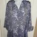 Lularoe Swim | Lularoe Coastal Coverup Sz M Nwt | Color: Blue/White | Size: M