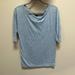 American Eagle Outfitters Tops | American Eagle Women’s Quarter Sleeve Blue Top | Color: Blue | Size: Xs