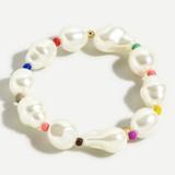 J. Crew Jewelry | J. Crew Blair Faux Pearl Pop Stretch Bracelet | Color: White | Size: Os