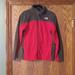 The North Face Jackets & Coats | Boy's North Face Full Zip Fleece Jacket | Color: Gray/Red | Size: Lb