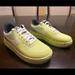 Nike Shoes | New Nike Air Force 1 Crater Lemon Twist Sneaker Shoes Size Us 6 | Color: White/Yellow | Size: 6