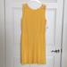 Jessica Simpson Dresses | Jessica Simpson Yellow Pleated Dress Size 14 | Color: Yellow | Size: 14