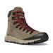 Danner Arctic 600 Side-Zip 7in Winter Shoes - Men's Brown/Red 10.5 D 67338-D-10.5