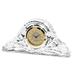Gold George Mason Patriots Crystal Clock