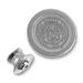 Silver Saint Louis Billikens Shield Lapel Pin