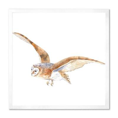 East Urban Home Portrait Of A Barn Owl IV - Traditional Canvas Wall Art Print Canvas in Brown | 16 H x 16 W x 1 D in | Wayfair