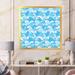 East Urban Home Sea Waves - Print on Canvas in Blue | 30 H x 30 W x 1 D in | Wayfair ED65183CC00C44FEA4B60C5C89E53AD0