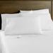 Shavel Home Products 400 Thread Count Sateen 6-Piece Sheet Set 100% Cotton/Sateen in White | King | Wayfair SAT400SSKGDZW