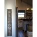 Gracie Oaks Barayon Welcome Sign Wood in Gray | 60 H x 9 W x 1.125 D in | Wayfair 103FC9ED6C984BFBBF204910228B9668