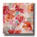 Red Barrel Studio® 'Spring Galore II' By Silvia Vassileva, Canvas Wall Art, 37"X37" Canvas in Pink | 37 H x 37 W x 1.5 D in | Wayfair