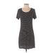 Full Tilt Casual Dress - Shift: Black Print Dresses - Women's Size Small