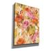 Red Barrel Studio® 'Pink & Brocade II' By Silvia Vassileva, Canvas Wall Art, 40"X54" Canvas, Wood in Orange | 54 H x 40 W x 1.5 D in | Wayfair