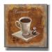 Red Barrel Studio® 'Coffee Time IV' By Silvia Vassileva, Canvas Wall Art, 26"X26" Canvas in Brown | 26 H x 26 W x 1.5 D in | Wayfair