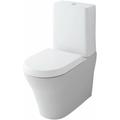 Toto mh wc, combinaison au sol, rinceur profond, sortie horizontale, 392x704x410mm, CW161Y - CW161Y