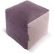 Happers - Pouf Carré Text Gris - Gris