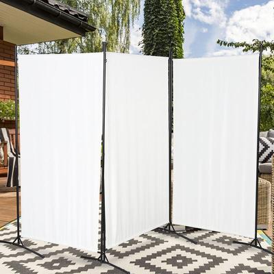 Hengda - vingo Paravent Paravants & Raumteiler Spanische Wand Zimmer Trennwand Outdoor Raumteiler Image