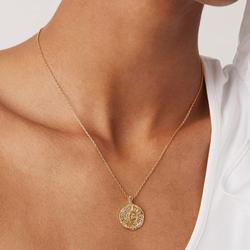 Free People Jewelry | Greek 14k Gold Necklace Dainty | Color: Gold | Size: Os