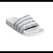 Adidas Shoes | New! Adidas Adilette Sport Slide Sandal Size 5m | Color: Silver | Size: 5