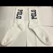 Polo By Ralph Lauren Underwear & Socks | New Polo Ralph Lauren Men’s Socks White Classic Sport Sock Polo Written In Black | Color: Black/Gray | Size: Os