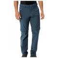 Vaude - Farley Stretch T-Zip Pants III - Zip-Off-Hose Gr 52 - Regular blau