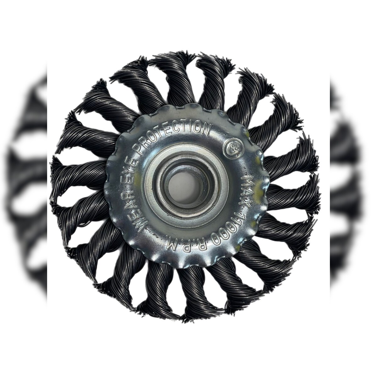 Vago-Tools Scheibenbürsten Zopfbürsten 150mm gezopft 12x Image