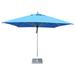 Bambrella Hurricane Square Market Umbrella Metal in Blue/Navy | 119 H in | Wayfair 3.0m SQ-H-BL