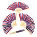 Oriental Trading Company Patriotic Hand Fans, Party Supplies, 12 Pieces in Blue/Indigo/Pink | Wayfair 13831061