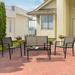 Red Barrel Studio® 4 Pcs All-Weather Patio Furniture | Wayfair CA692B4E48AD4B90A1FFF24A4E9F19FE