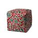 Canora Grey Damayia Box Cushion Ottoman Slipcover, Polyester in Red/Gray/Brown | 17 H x 17 W x 1 D in | Wayfair A89B295AB8C24F6185715A83DEE89CE4