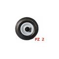 2 pz ruote ruota per carrelli carrello portapacchi d. 200X50 mm (28866/2)