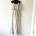 Anthropologie Dresses | Anthropologie Paper Crown Silk Long Maxi Sleeveless Dress | Color: Cream | Size: S