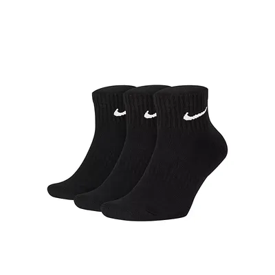 Nike Men's Extra Large Quarter Socks 3 Pairs