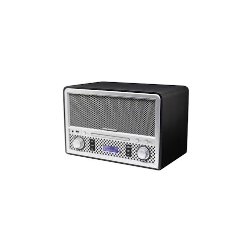 Soundmaster HighLine NR955SW Retro Kompaktanlage CD-Player Digitalradio DAB+ UKW USB AUX Bluetooth