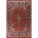 Vintage Vegetable Dye Hamedan Persian Area Rug Handmade Wool Carpet - 9'6" x 13'0"
