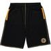 Men's Black Boston Bruins Big & Tall French Terry Shorts