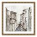 Birch Lane™ Gothika by Allison Pearce - Picture Frame Painting Paper in Brown/Gray/White | 28.5 H x 28.5 W x 1.13 D in | Wayfair