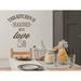 Story Of Home Decals This Kitchen Is Seasoned w/ Love Decal Vinyl in Brown | 12 H x 14 W in | Wayfair KITCHEN 48d