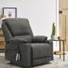 Inbox Zero Power Reclining Heated Massage Chair Canvas | 40.6 H x 33.6 W x 28.9 D in | Wayfair E161A77AA0AA47BBA2EBC97589200889