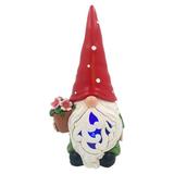 Trinx Aniesha Gnome Garden Statuary Resin/Plastic in Red | 4.92 H x 11.22 W x 5.71 D in | Wayfair C2B11210BC66462482381238365E2EDE