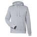 J America JA8879 Gaiter Pullover Hooded Sweatshirt in Grey Heather size 2XL | Cotton/Polyester Blend 8879