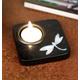 Tea Light Holder with Mother of Pearl Inlay, Candle Holder, Gift for Wife.