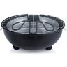 Barbecue elettrico freestanding 30cm 1250w nero - bq-2880 Tristar