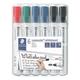 6er-Pack Whiteboardmarker »Lumocolor whiteboard« 351 WP6 X schwarz, Staedtler