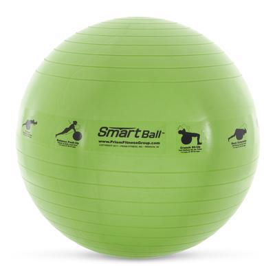 Prism Fitness 23 Inch Smart Self-Guided Fitness Stability Exercise Ball, Green - 0.45