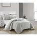 Chic Home Janea 9 Piece Comforter Set Clip Jacquard Geometric Quatrefoil Pattern Design Bed In A Bag Bedding