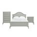 Picket House Furnishings Jenna Full Panel 3PC Bedroom Set in Grey