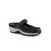 Women's Arcadia Adjustable Clog by SoftWalk in Black (Size 8 M)