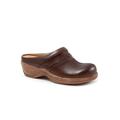 Wide Width Women's Amber Slip On Mule by SoftWalk in Dark Brown (Size 11 W)