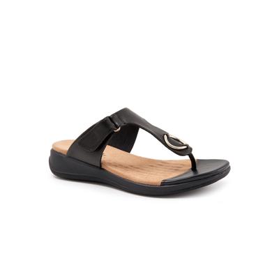 Women's Talara Sandal by SoftWalk in Black (Size 8 M)